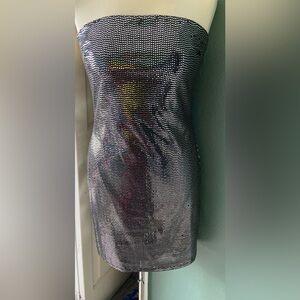 IRIS strapless dress